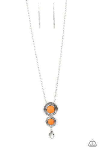 Abstract Artistry - Orange - The V Resale Boutique